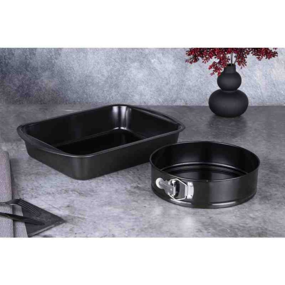 BERLINGERHAUS Forma na pečení sada titanovým nepřilnavým povrchem 2 ks Shiny Black Edition LP-KL-119P - main (2)