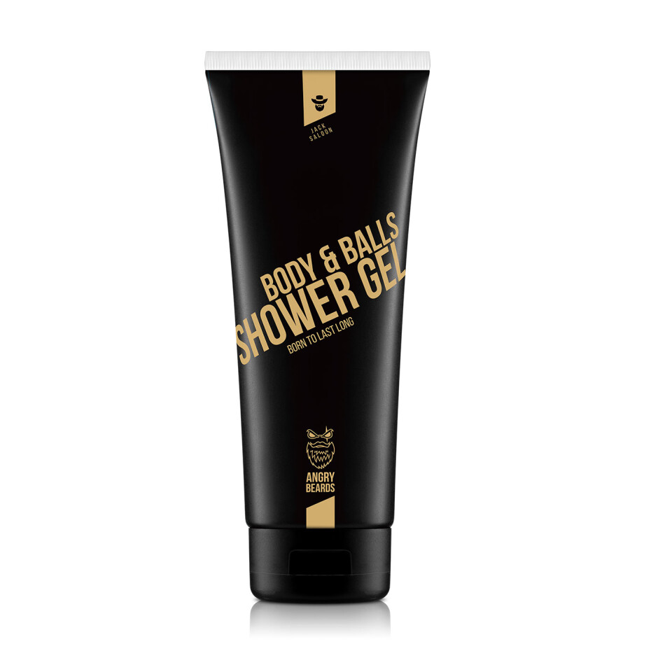 Angry Beards Sprchový gel na tělo a kule Jack Saloon 230 ml - main (0)