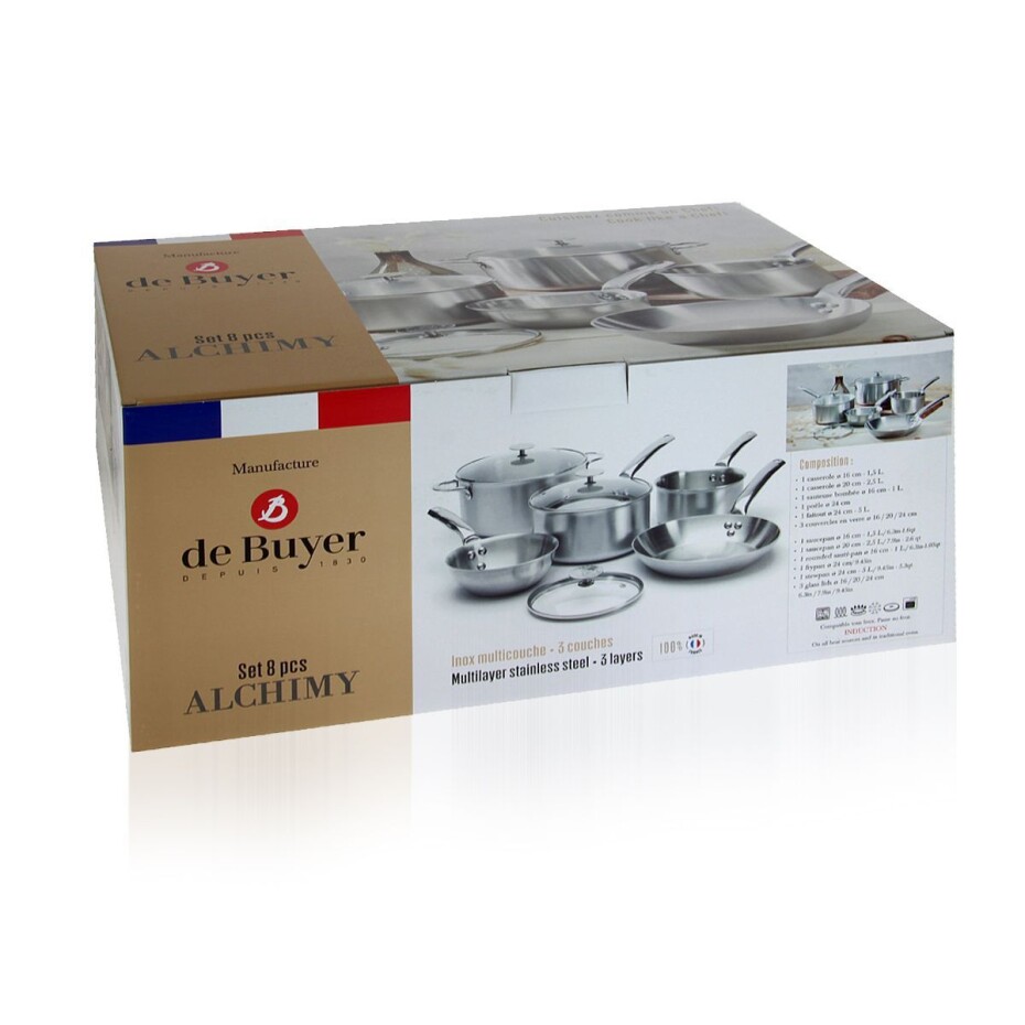 Sada hrnců ALCHIMY, sada 8 ks, de Buyer - main (6)