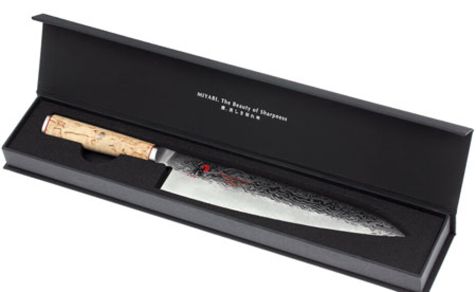 Japonský nůž GYUTOH 5000MCD 24 cm, na maso, MIYABI - main (3)