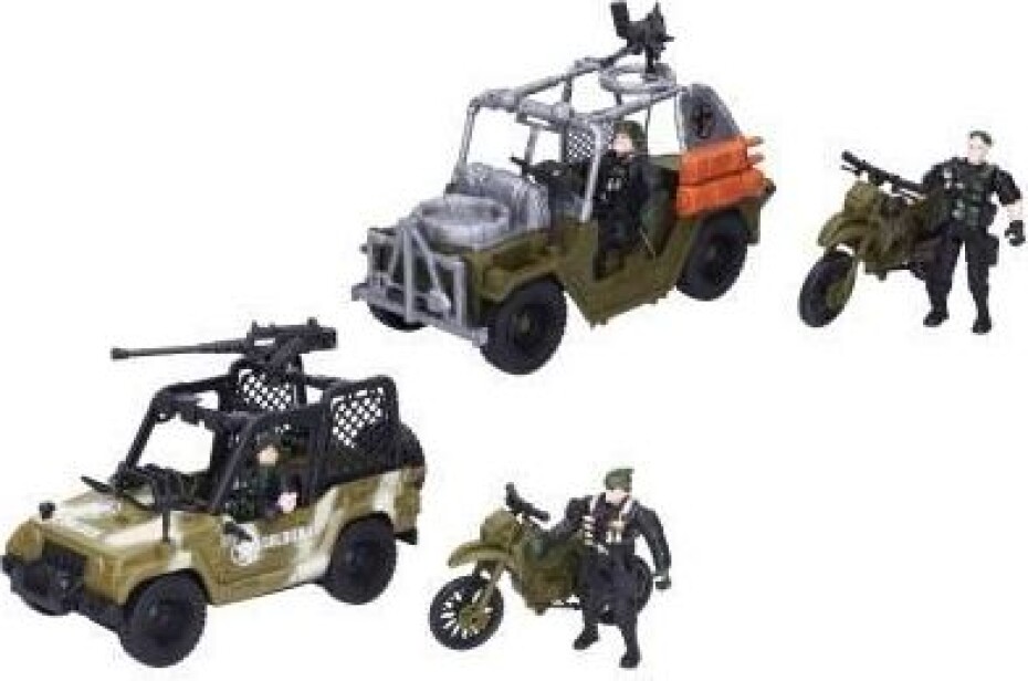 Wiky Vojáci set s vozidlem 21 cm - main (0)