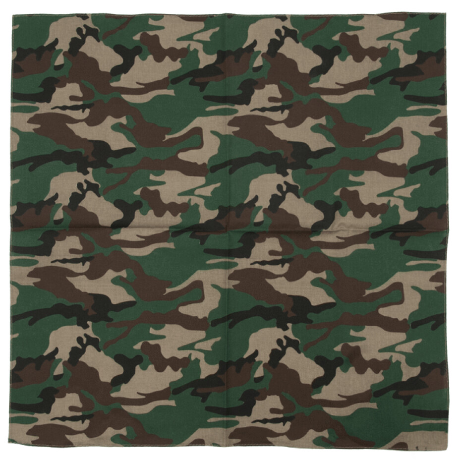 Šátek Bandana maskovací woodland - main (0)