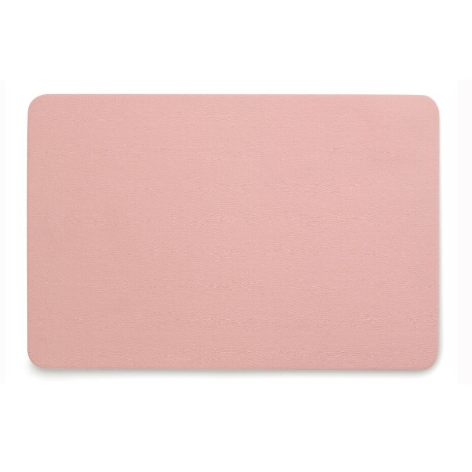 KELA Prostírání KIMARA 45x30 cm imitace kůže růžová KL-12312 - main (1)