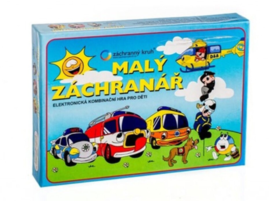 Malý záchranář společenská hra na baterie v krabici 22x16x3cm, Svoboda, W200018 - main (0)