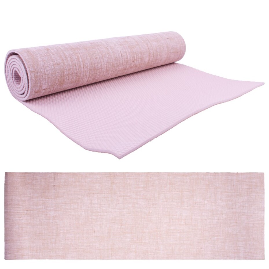 Sportago Yoga Linen podložka béžová - main (0)