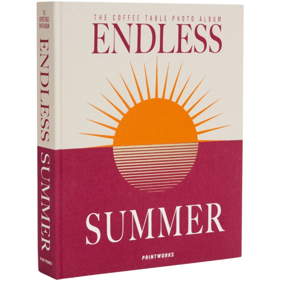 Fotoalbum ENDLESS SUMMER, kaštanová, Printworks - main (0)