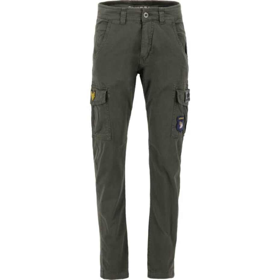 Alpha Industries Kalhoty  Petrol Patch Pants greyblack 33 - main (0)