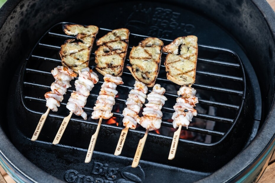 Gril na dřevěné uhlí M 38 cm, zelená, Big Green Egg - main (10)