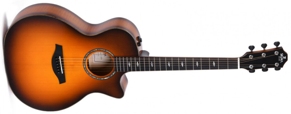 Sigma Guitars GACE-3 Sunburst - main (0)