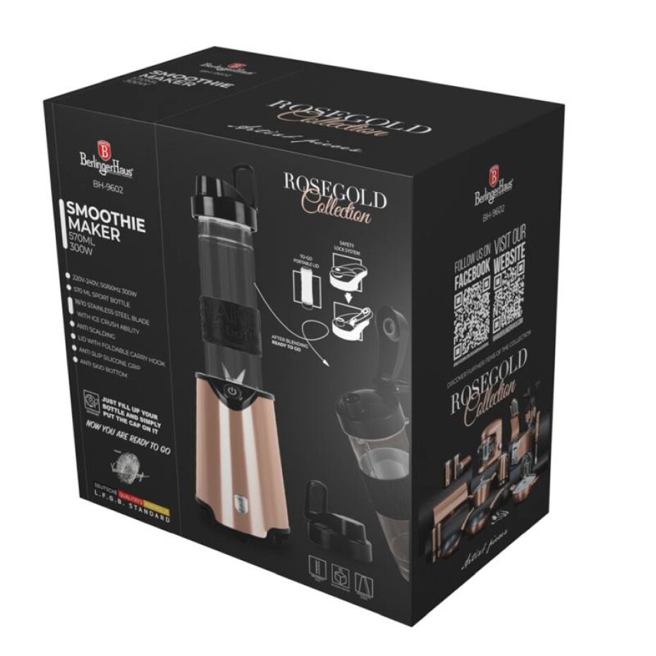 BERLINGERHAUS Mixér smoothie maker s lahví Black Rose Collection BH-9602 - main (3)