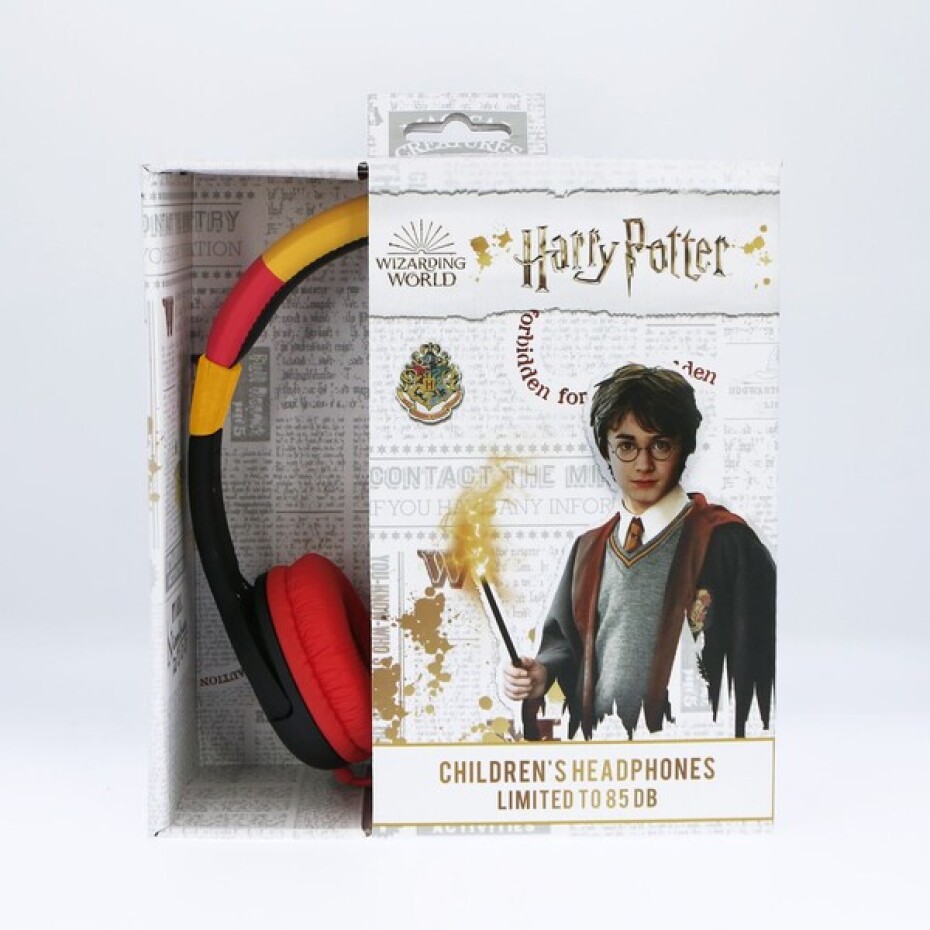 OTL dětská náhlavní sluchátka s motivem Harry Potter červené - main (3)