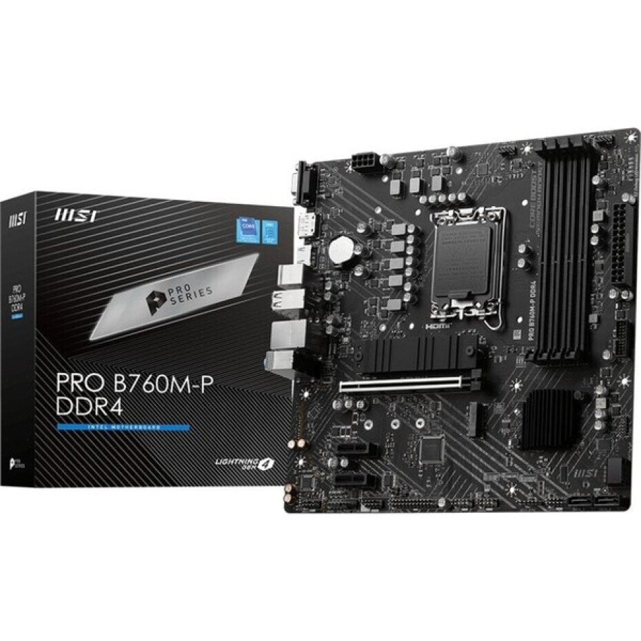 MSI PRO B760M-P DDR4 Intel B760 - main (4)