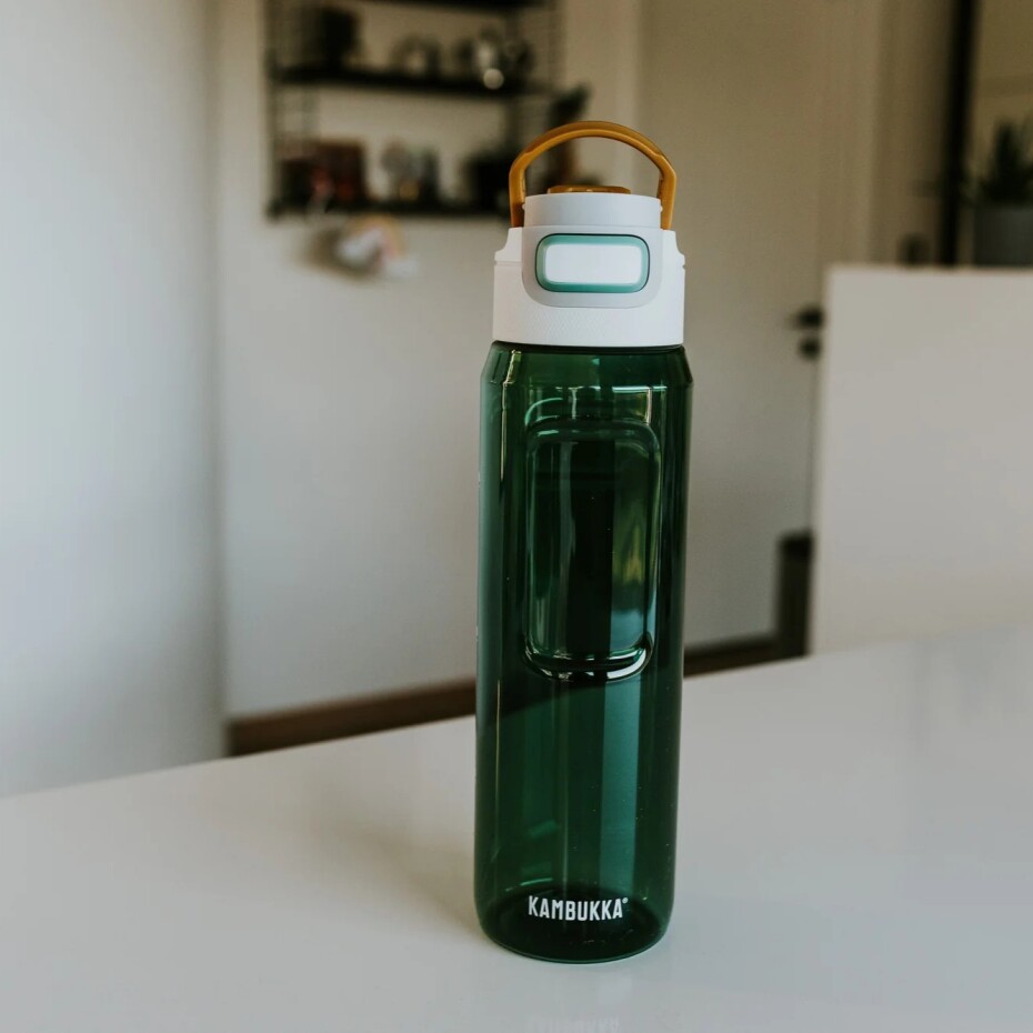 Láhev na vodu ELTON 1 l, olive green, tritan, Kambukka - main (1)