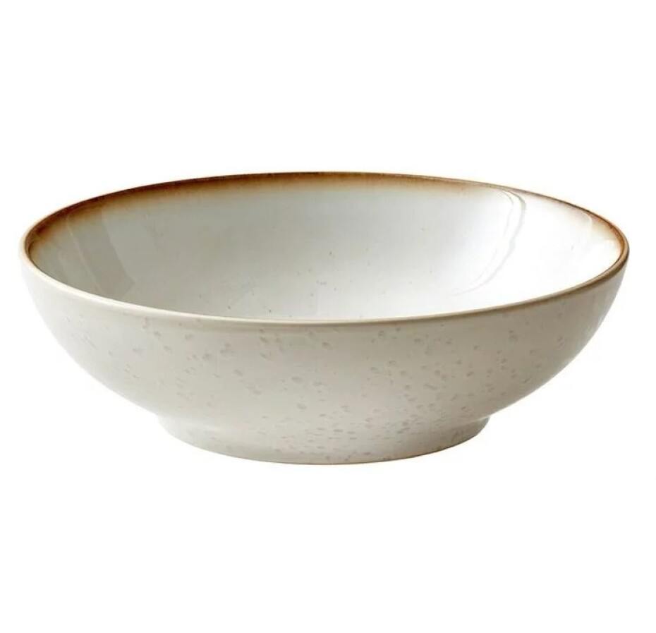 Mísa na salát 24 cm, krémová, Bitz - main (0)