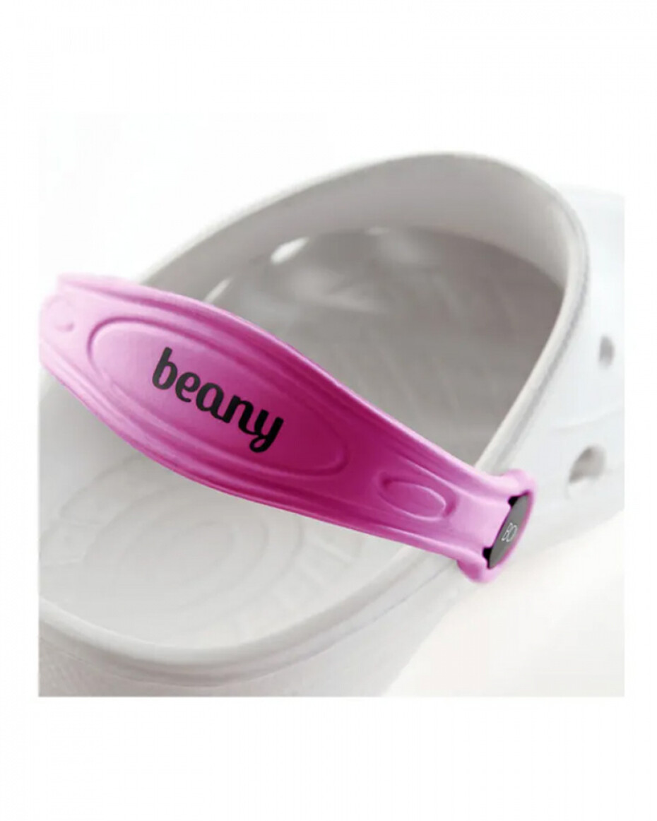 Obuv pracovní BEANY PASTEL, dezinfikovatelná ochranná lehká - pastelově purpurový proužek - main (2)