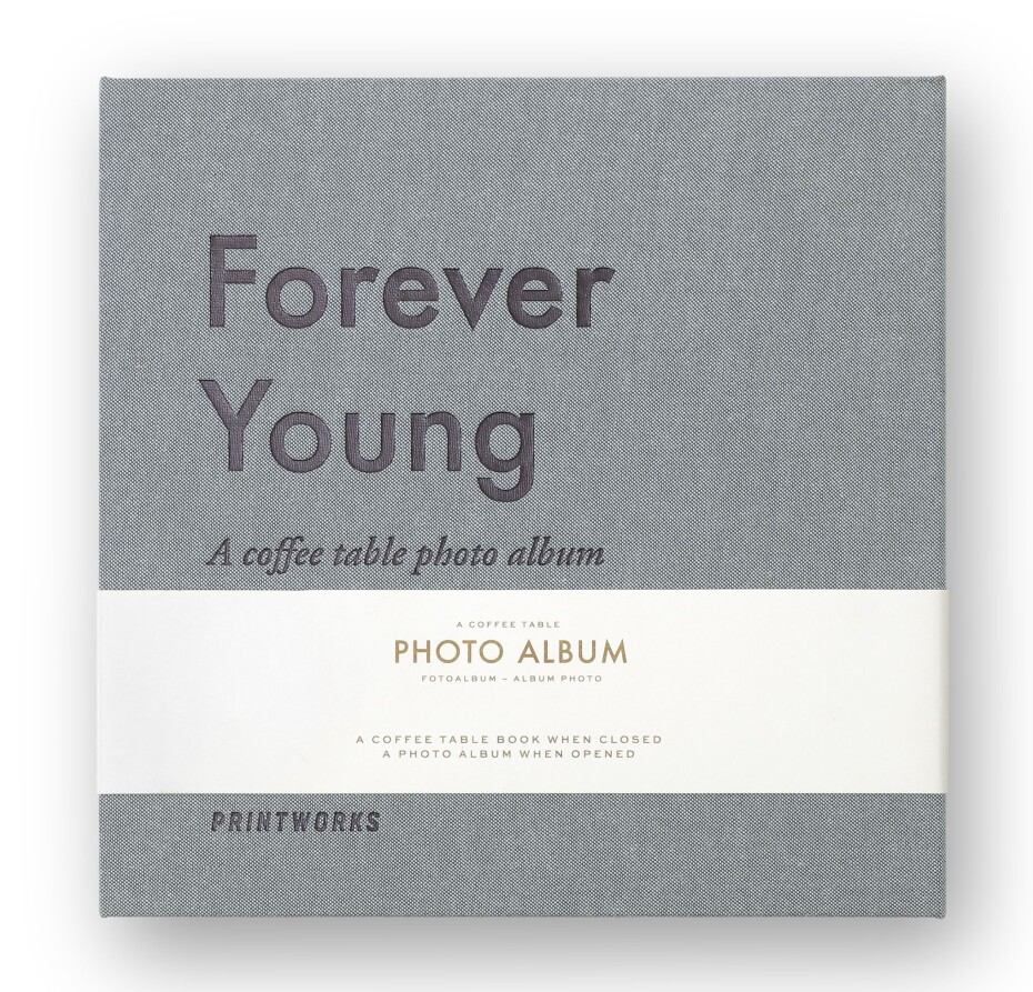 Fotoalbum FOREVER YOUNG S, šedá, Printworks - main (0)