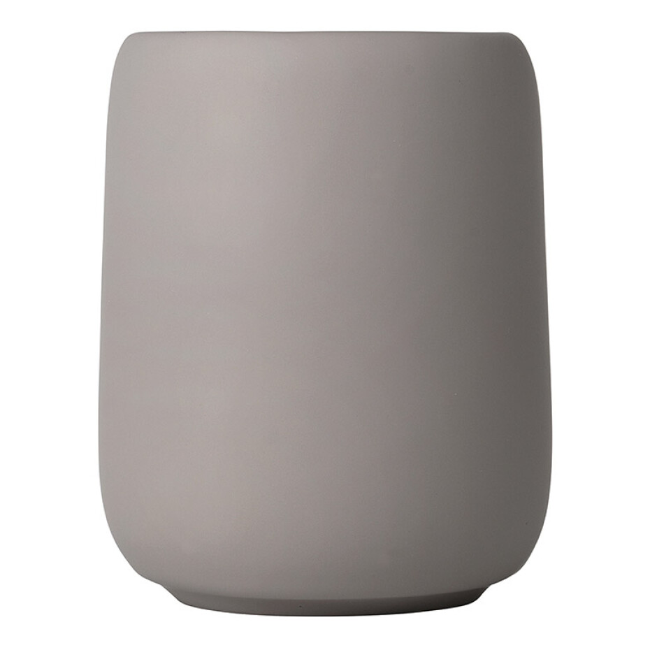 Kelímek na zubní kartáčky SONO, taupe, Blomus - main (0)
