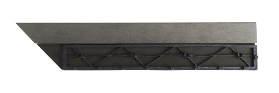 G21 Přechodová lišta G21 Incana pro WPC dlaždice, 38,5 x 7,5 cm rohová (levá) G21-63910069 - main (3)