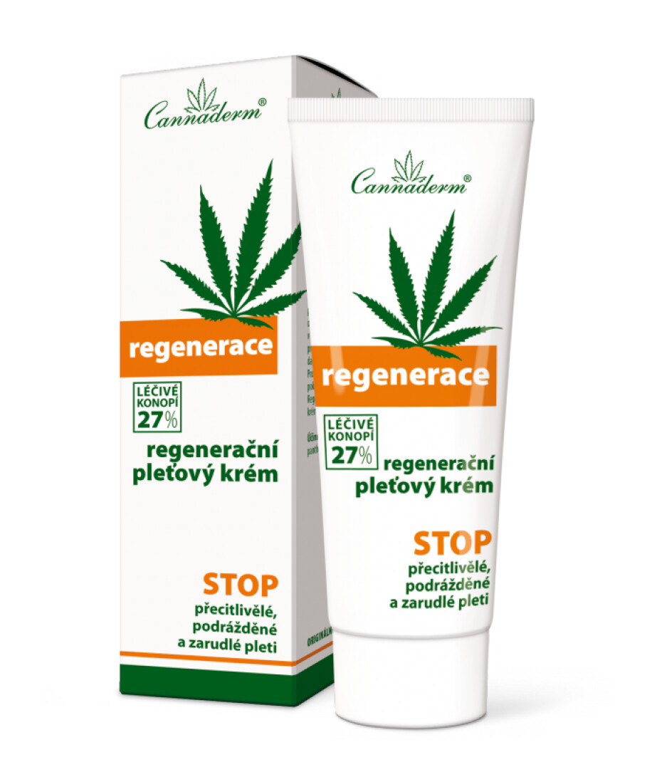 Cannaderm Regenerace ošetřující krém 75 g - main (0)