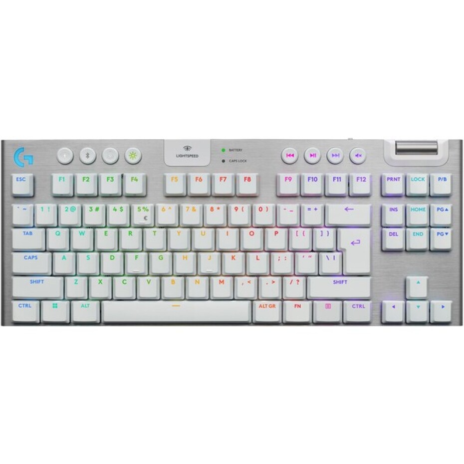Logitech G915 X LIGHTSPEED TKL Tactile herní klávesnice US bílá - main (0)