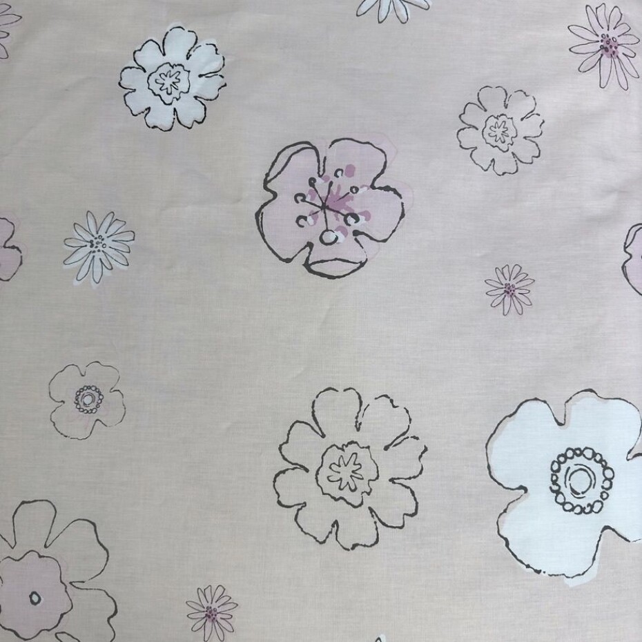 Jerry Fabrics s. r. o. Bavlněné povlečení 140x200 + 70x90 cm - Marie Cat "Flowers 03" - main (4)