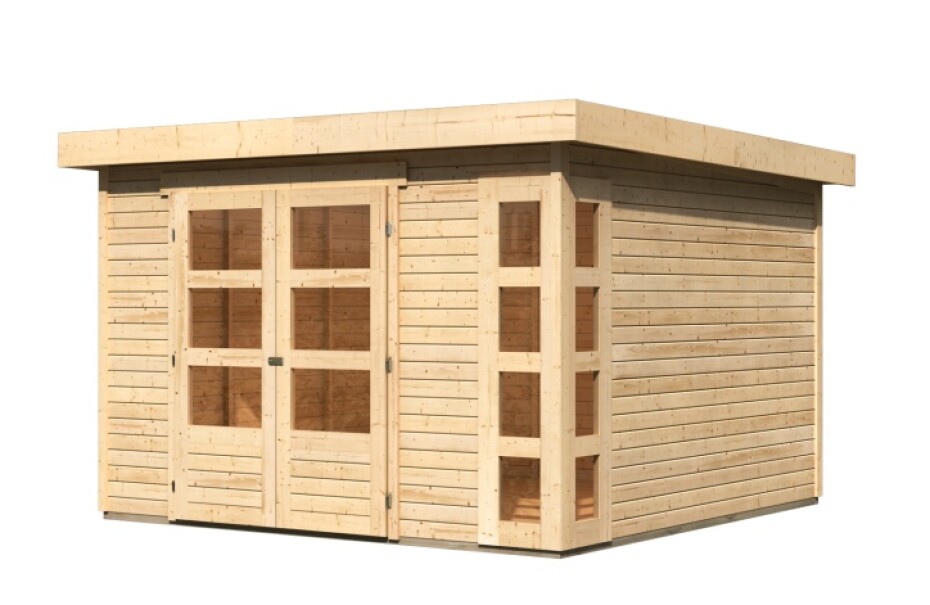 Dřevěný domek KARIBU KERKO 6 (82930) natur LG2995 - main (0)