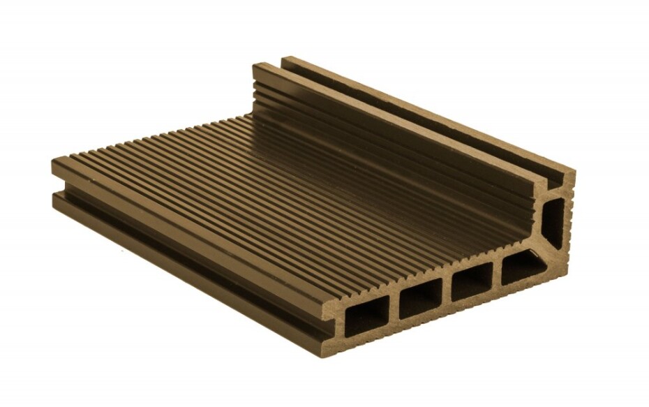 G21 Terasové prkno G21 zakončovací, 2,5 x 14 x 400 cm, Cumaru mat. WPC G21-63909947 - main (1)