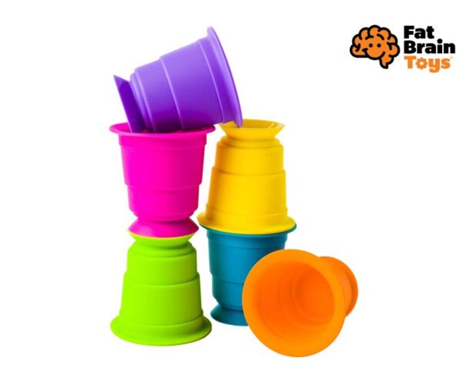 Přísavkové kelímky Suction Kupz, Fat Brain, W010231 - main (1)