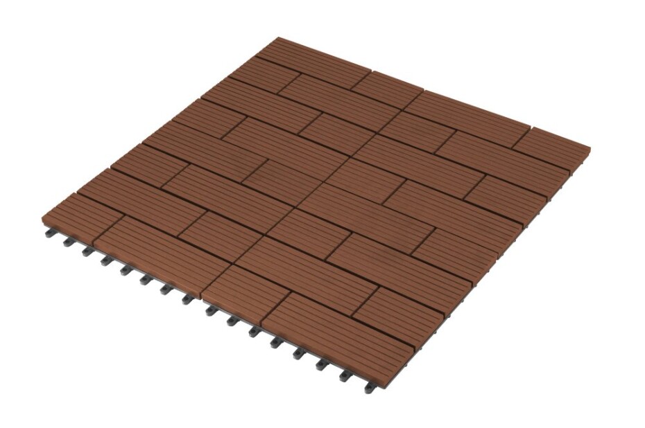G21 WPC dlaždice G21 Samoa Třešeň 2,3 x 30 x 30 cm G21-63910012 - main (1)