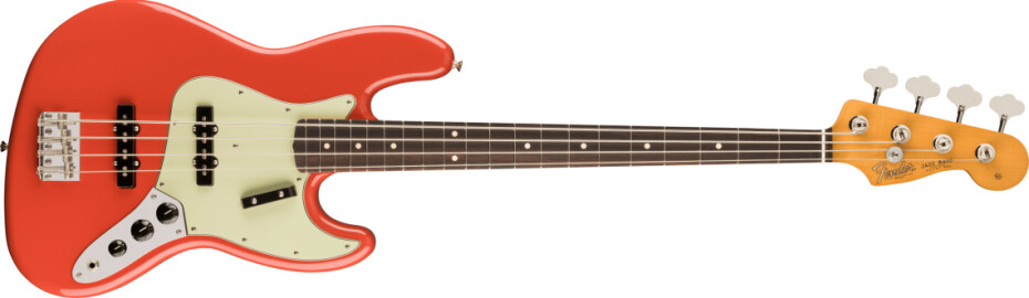 Fender Vintera II `60s Jazz Bass - Fiesta Red - main (0)