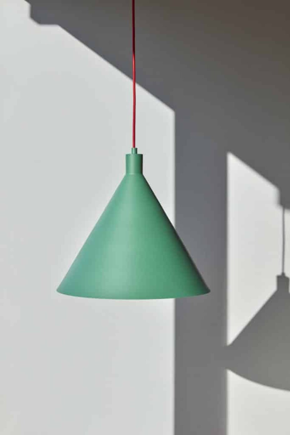 Závěsná lampa YAMA, zelená, Hübsch - main (4)