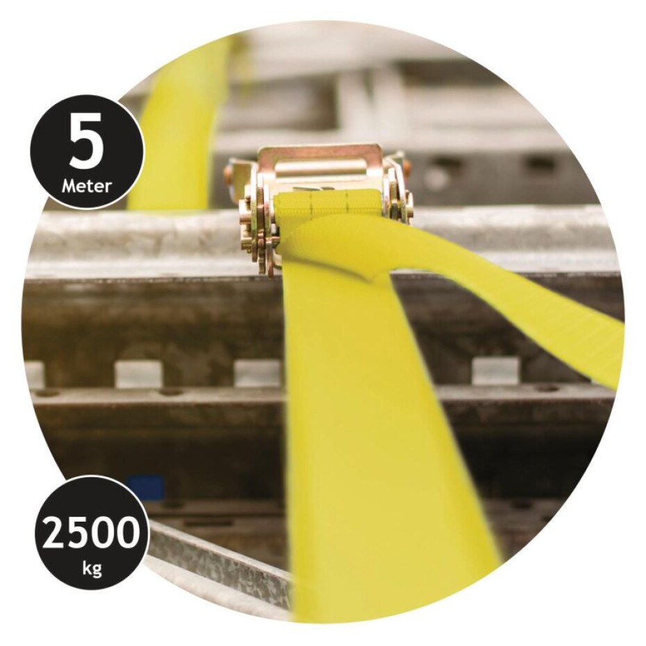 DUNLOP Uvazovací pás s ráčnou 5 m / 2500 kg ED-247374 - main (0)