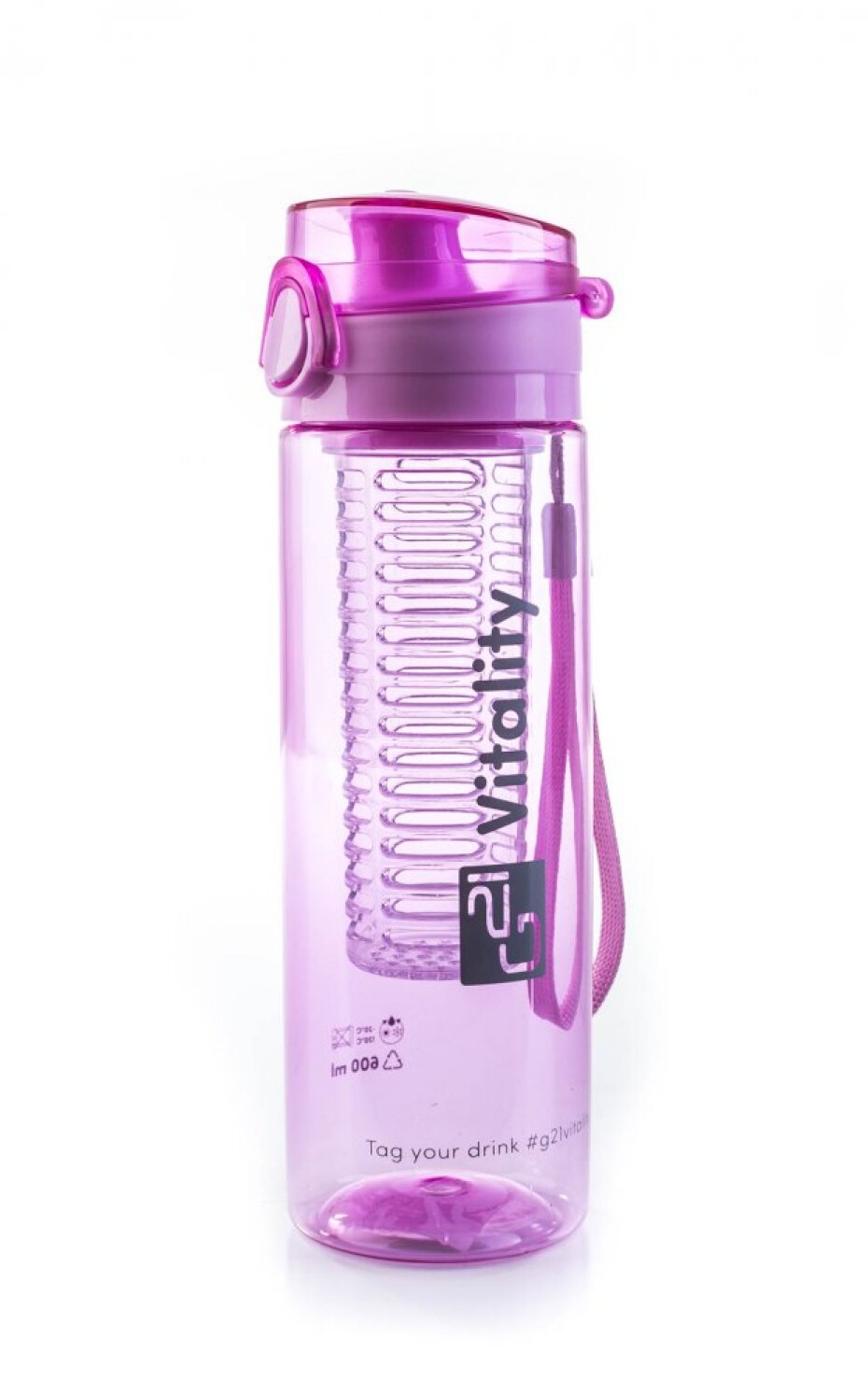 G21 Láhev G21 na smoothie/juice, 600 ml, fialová G21-60022128 - main (0)