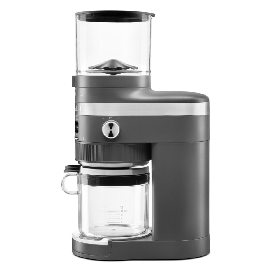 Elektrický mlýnek na kávu 5KCG8433EDG, s mlecími kameny, matná šedá, KitchenAid - main (10)