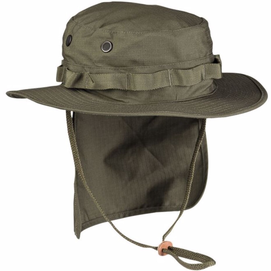 Klobouk Boonie Hat s krytím týla olivový S - main (0)