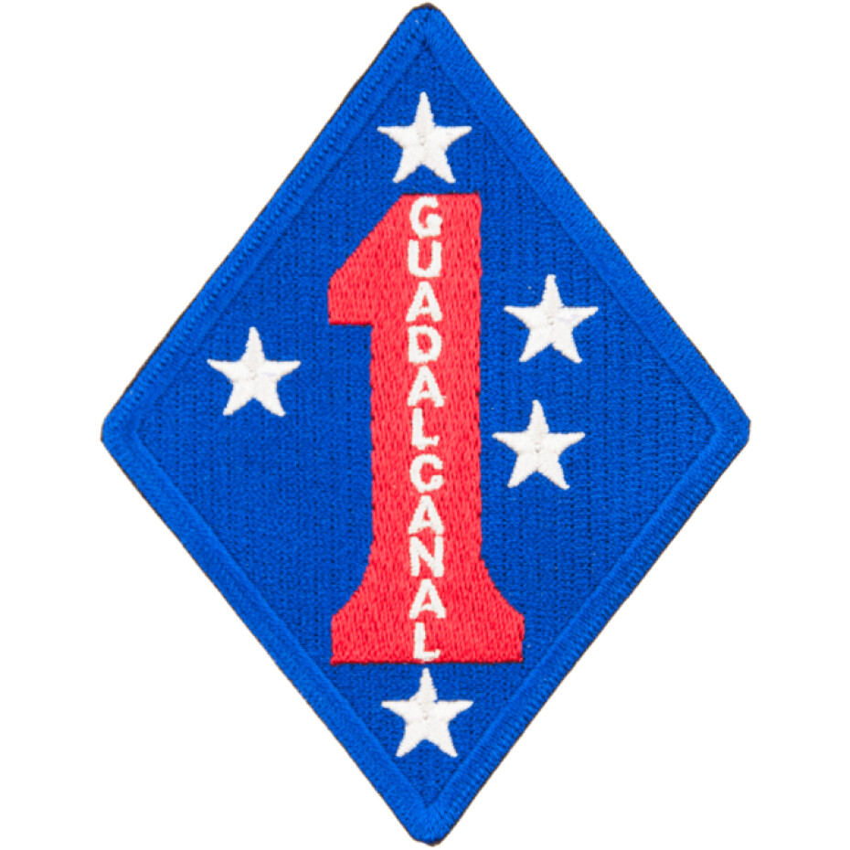 Nášivka: Divize USMC 1. (Guadalcanal) - main (0)