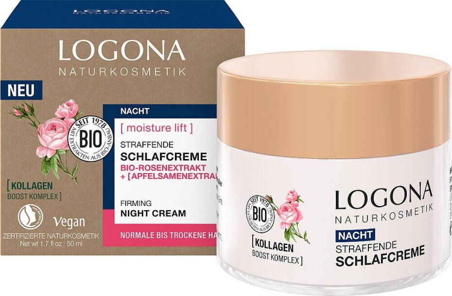 Logona Liftingový noční krém Bio růžový extrakt  50 ml - main (0)