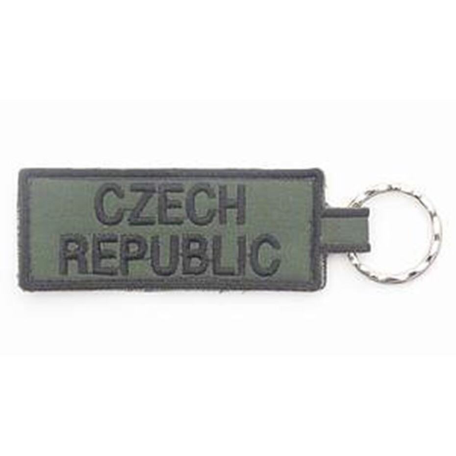Klíčenka: CZECH REPUBLIC olivová | černá - main (0)