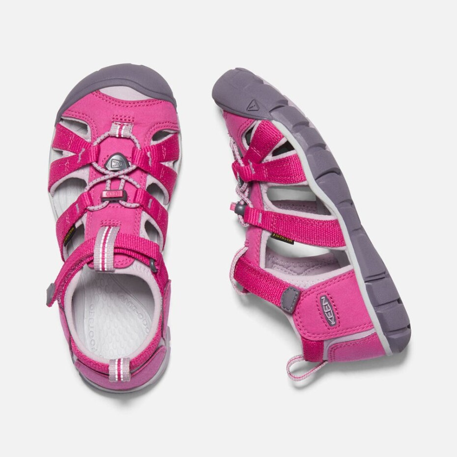 Dětské sandály SEACAMP II CNX, VERY BERRY/DAWN PINK, keen, 1022994/1022979/1022940, růžová - 22 - main (4)