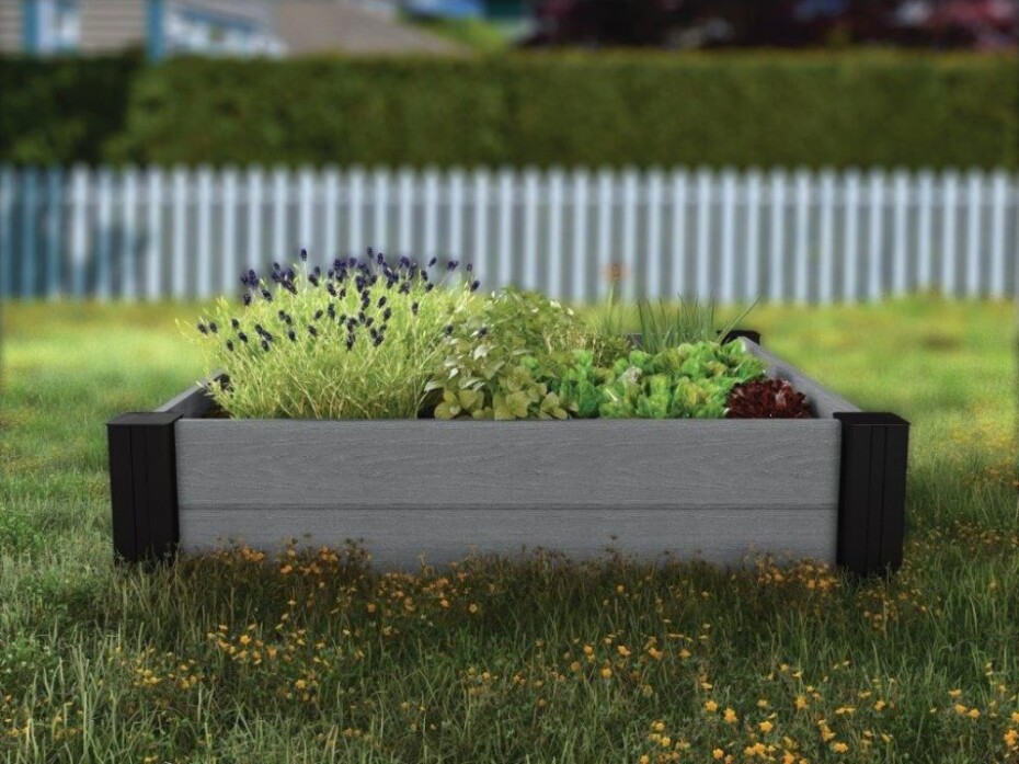 Keter Vyvýšený záhon Keter Vista Modular Garden Bed šedý KT-610331 - main (2)