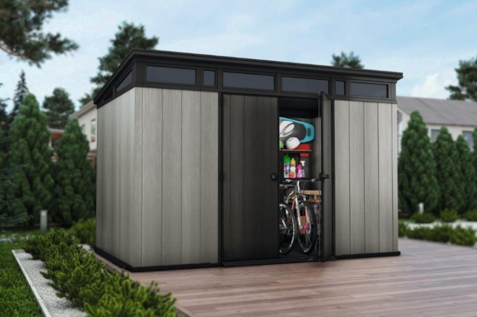 Keter Zahradní domek Keter Artisan 11x7 šedý/antracit KT-610379 - main (3)