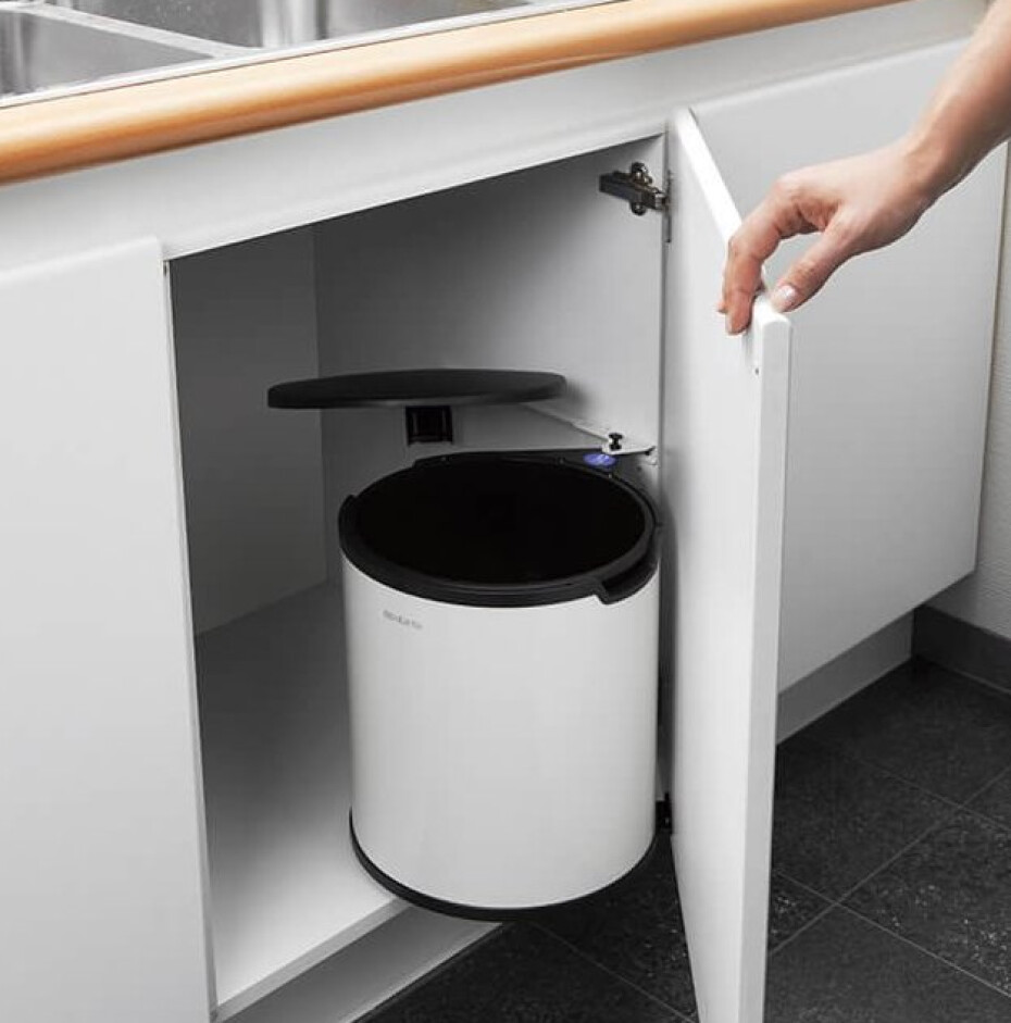 Vestavný odpadkový koš 15 l, bílá, Brabantia - main (4)