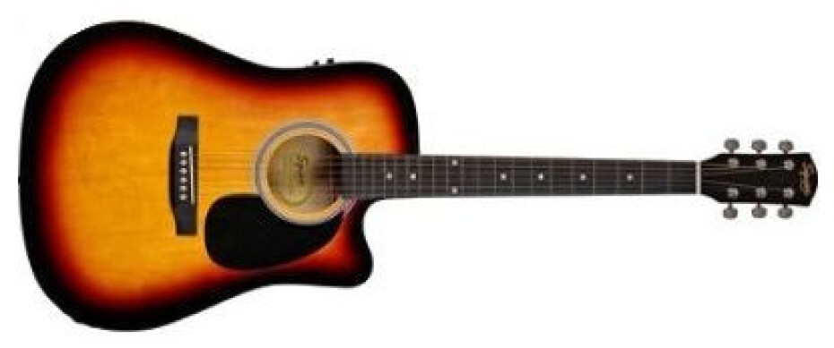Fender Squier SA105CE Sunburst - main (0)