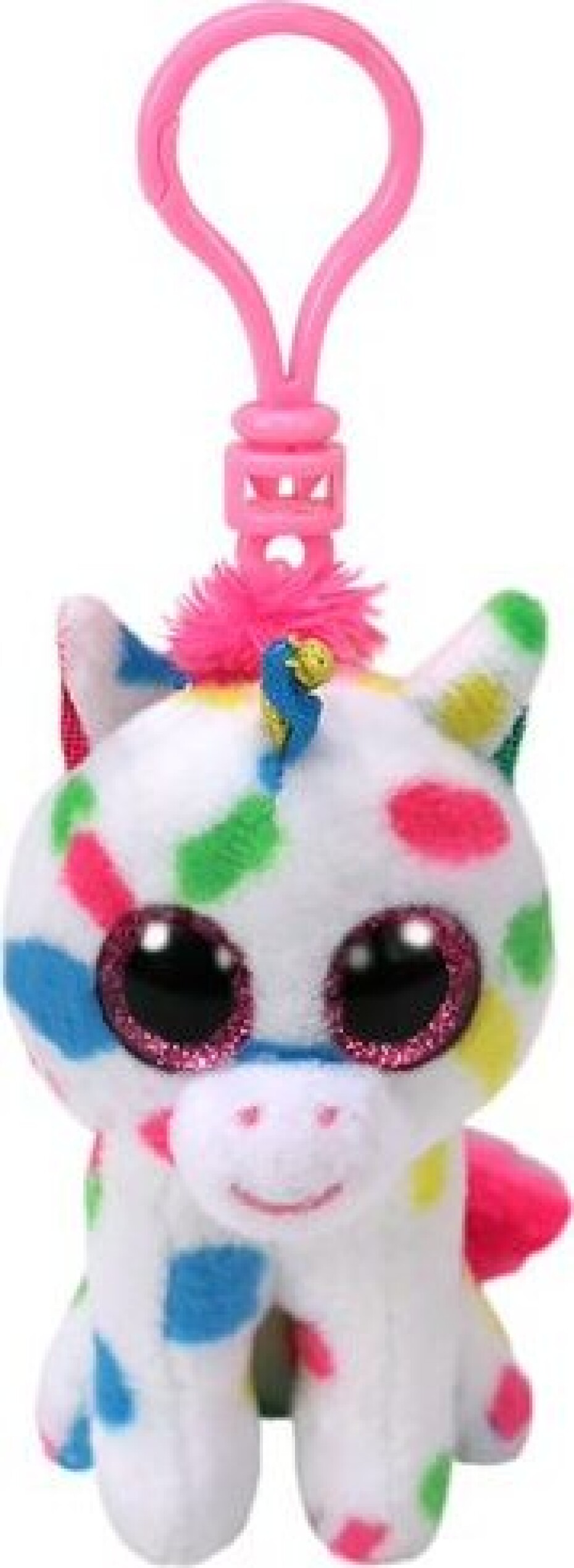 TY BOOS HARMONIE, 8,5 cm - speckled unicorn - Clip (3) - main (0)