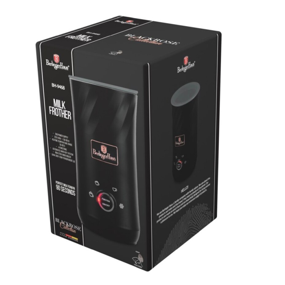 BERLINGERHAUS Napěňovač mléka elektrický Black Rose Collection BH-9468 - main (7)