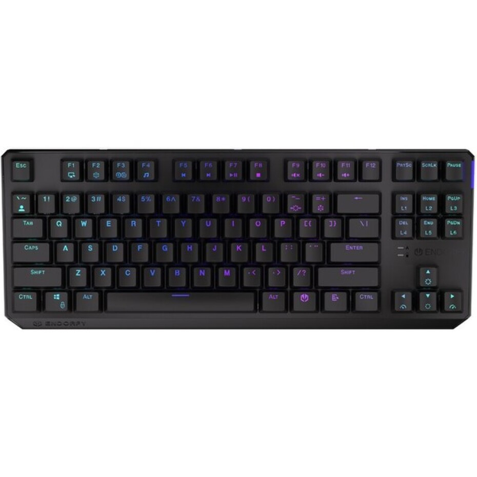 Endorfy Thock TKL Kailh Red bezdrátová klávesnice černá - main (0)