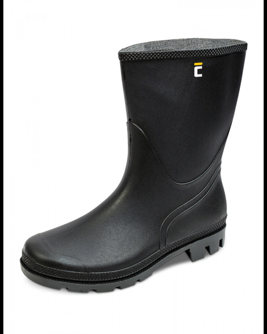 Obuv pracovní holínka BOOTS TRONCHETTO, OB, PVC+nitril, nízká, černá - main (0)