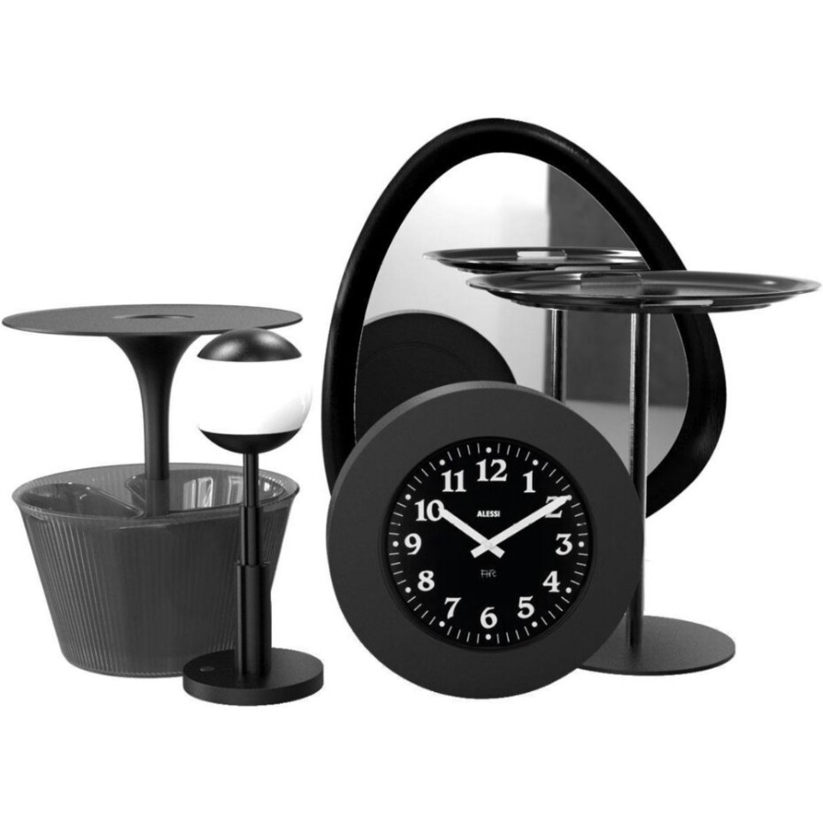 Stolní lampa AR04 47 cm, LED, šedá, Alessi - main (4)