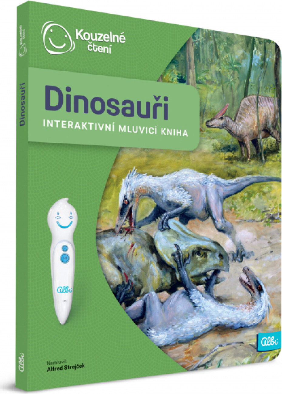 Albi Kouzelné čtení Kniha Dinosauři - main (0)