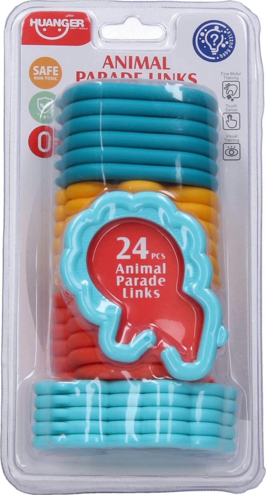 Wiky Kroužky spojovací zvířátka 24 ks - main (0)